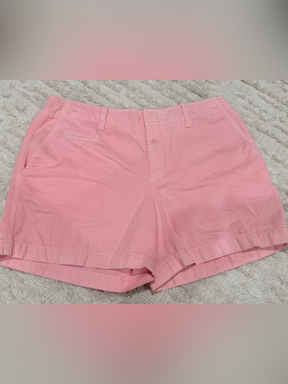Tommy Hilfiger Pink Cotton Bermuda Shorts